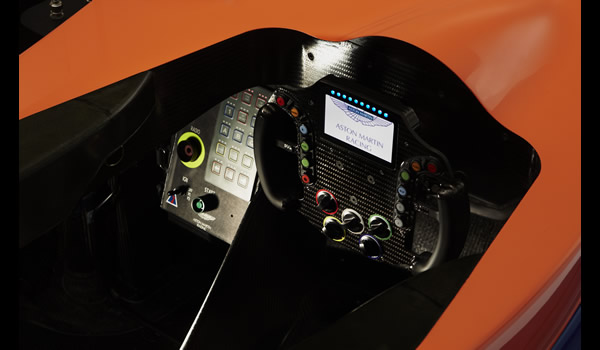 Aston Martin AMR-One LMP1 2011 - Aston Martin Racing  cockpit